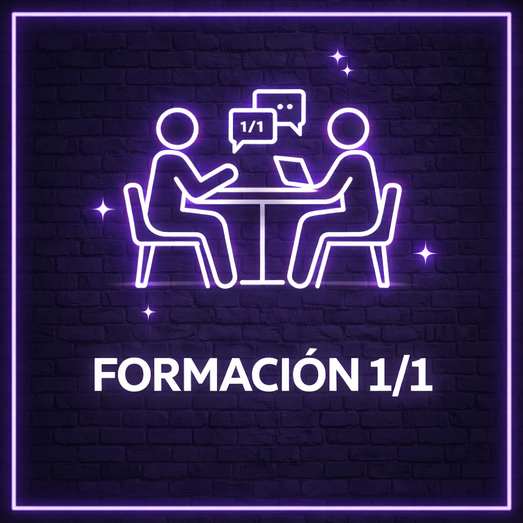 FORMACIÓN 1:1